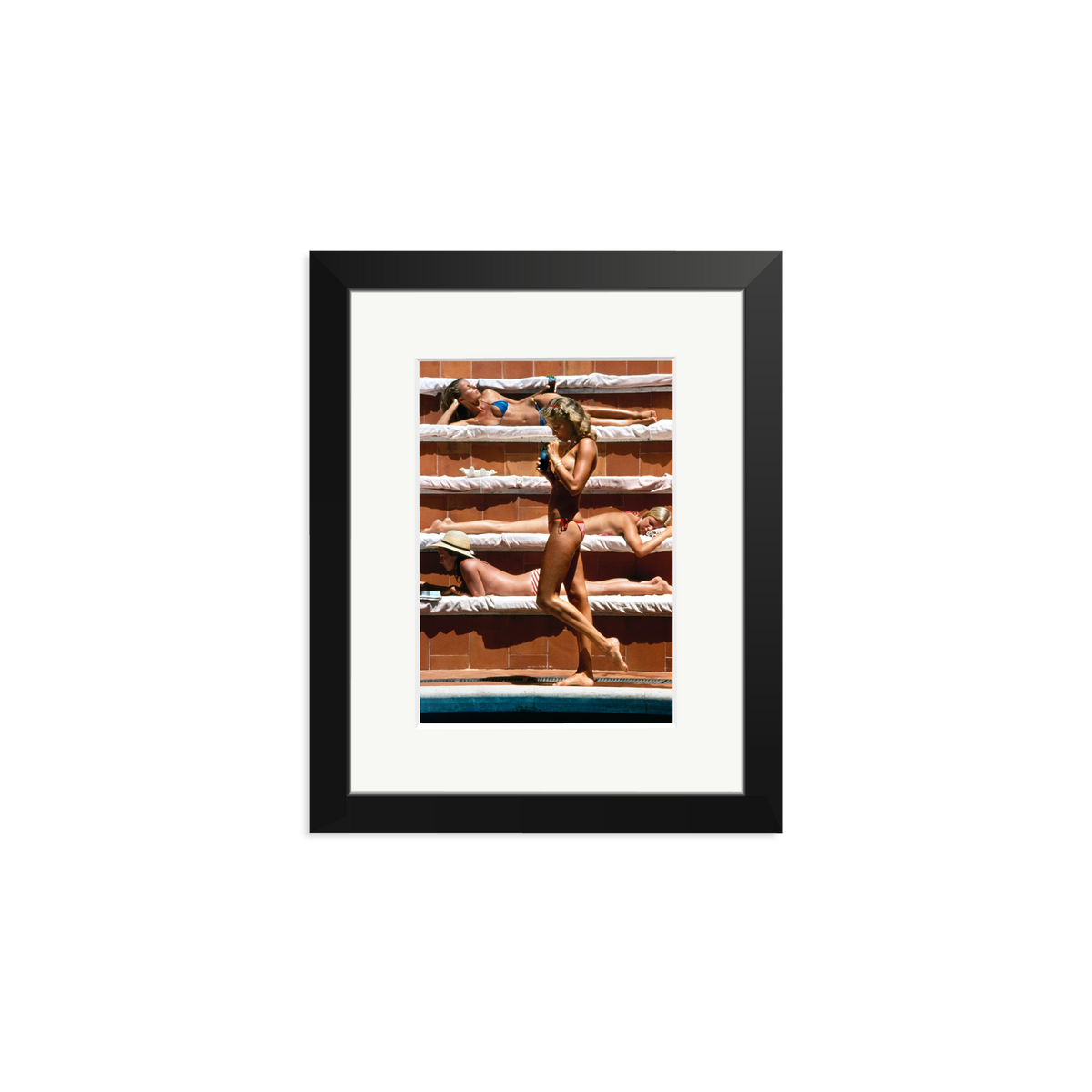 Slim Aarons 'Catherine Wilke' Black Small
