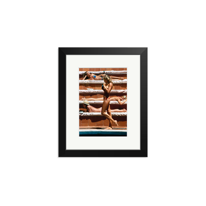 Slim Aarons 'Catherine Wilke' Black Small