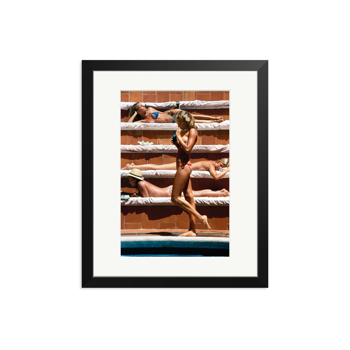 Slim Aarons 'Catherine Wilke' Black Medium