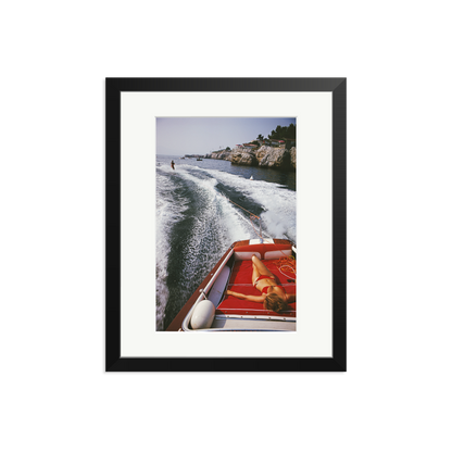 Slim Aarons 'Leisure In Antibes' Black Medium