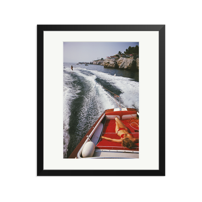 Slim Aarons 'Leisure In Antibes' Black Large