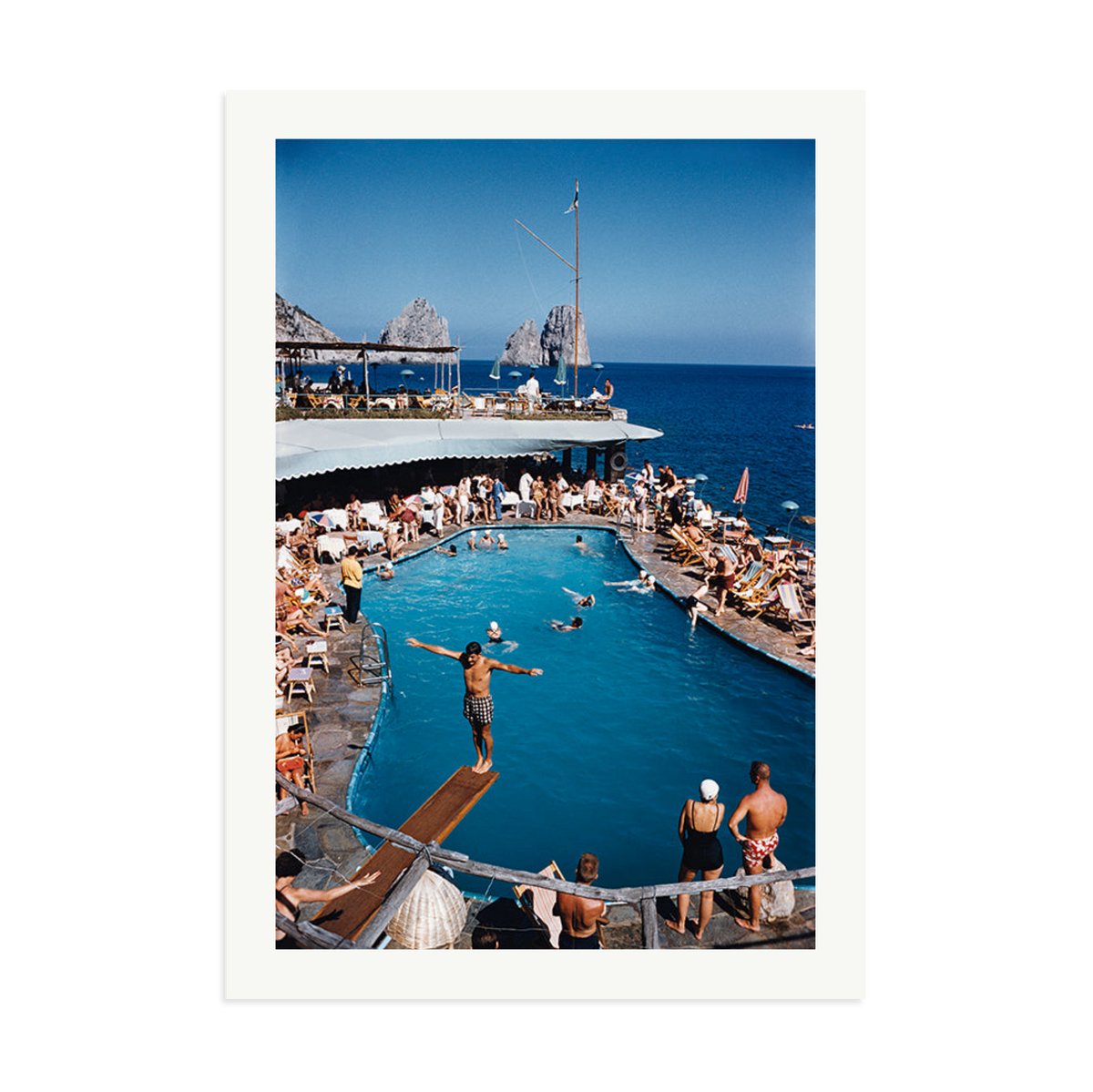 Slim Aarons 'Marina Piccola' Print Only XXL