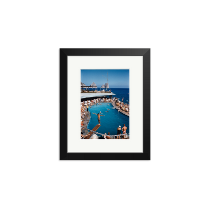 Slim Aarons 'Marina Piccola' Black Small