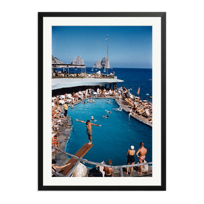 Slim Aarons 'Marina Piccola' Black XXL