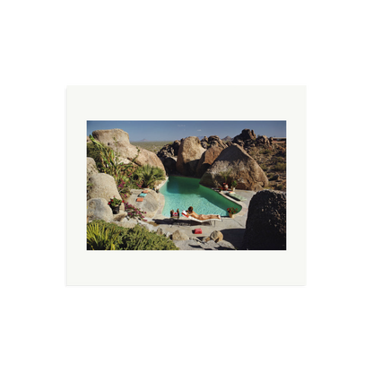Slim Aarons 'Sunbathing In Arizona' Print Only Large