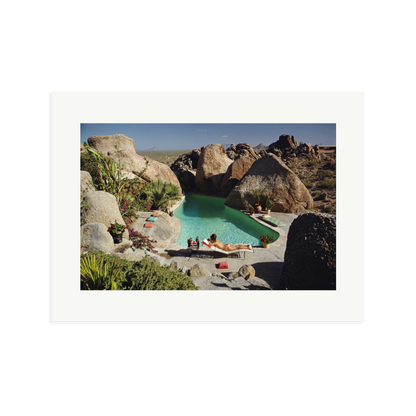Slim Aarons 'Sunbathing In Arizona' Print Only XL