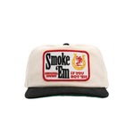 Communal Cowboy Smoke 'Em Hat - BLACK/VINTAGE WHITE