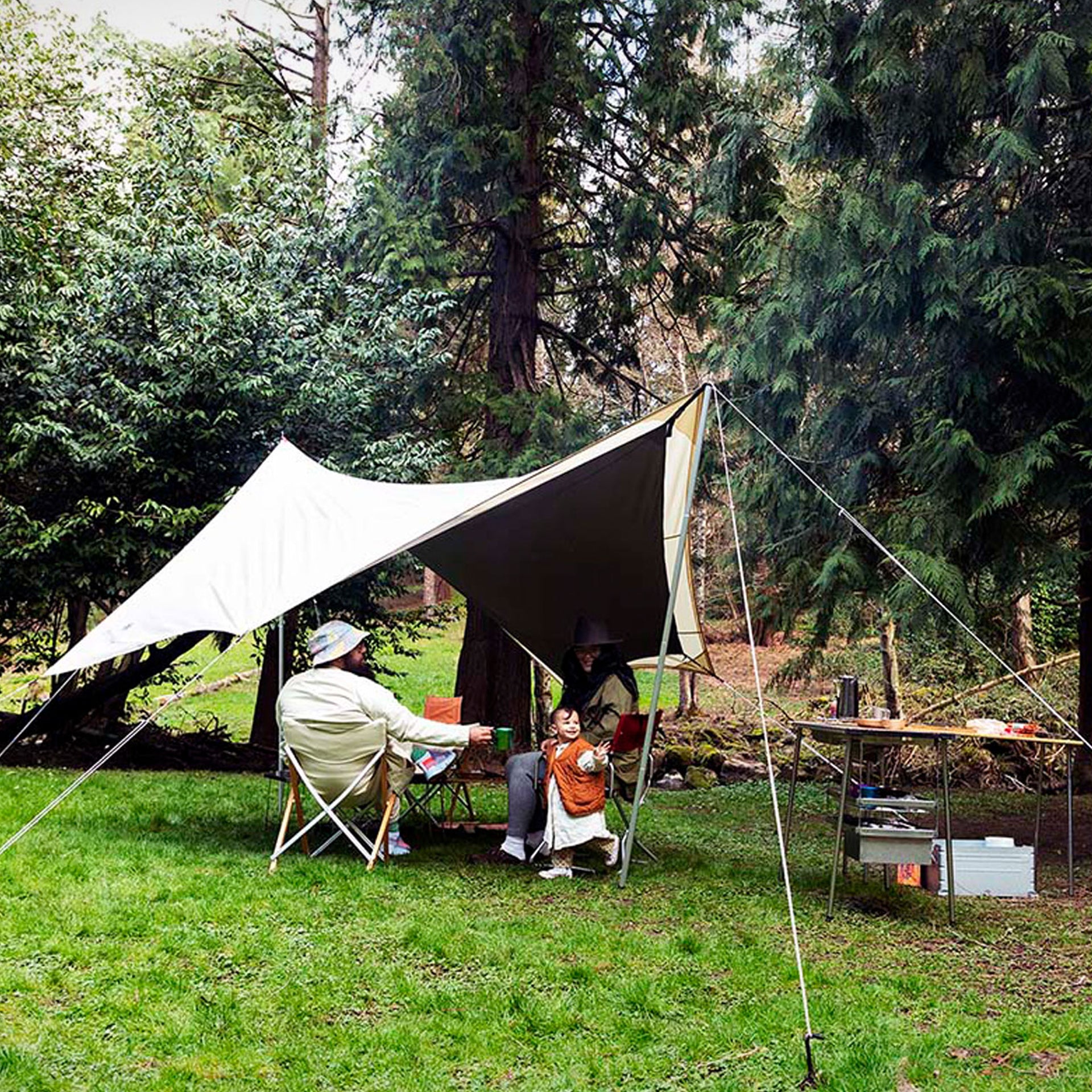 Snow Peak Takibi Tarp Hexa Set | Uncrate Supply