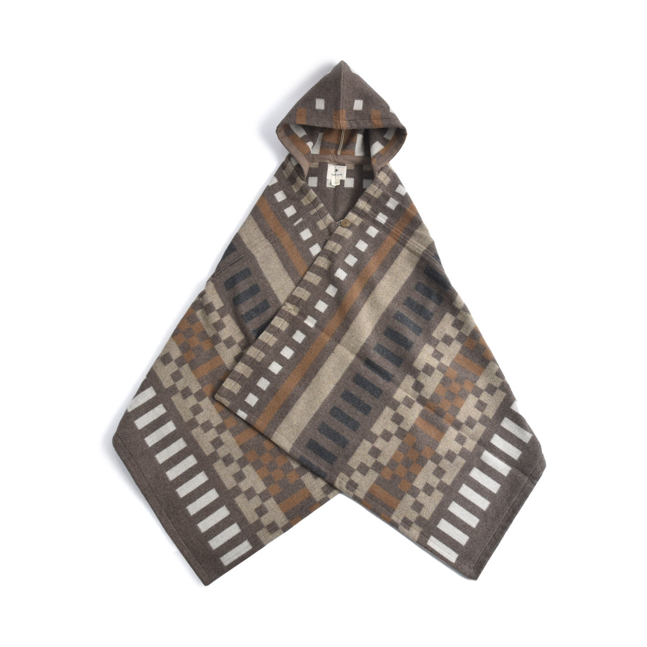 Snow Peak Recycled Wool Poncho | Uncrate Supply