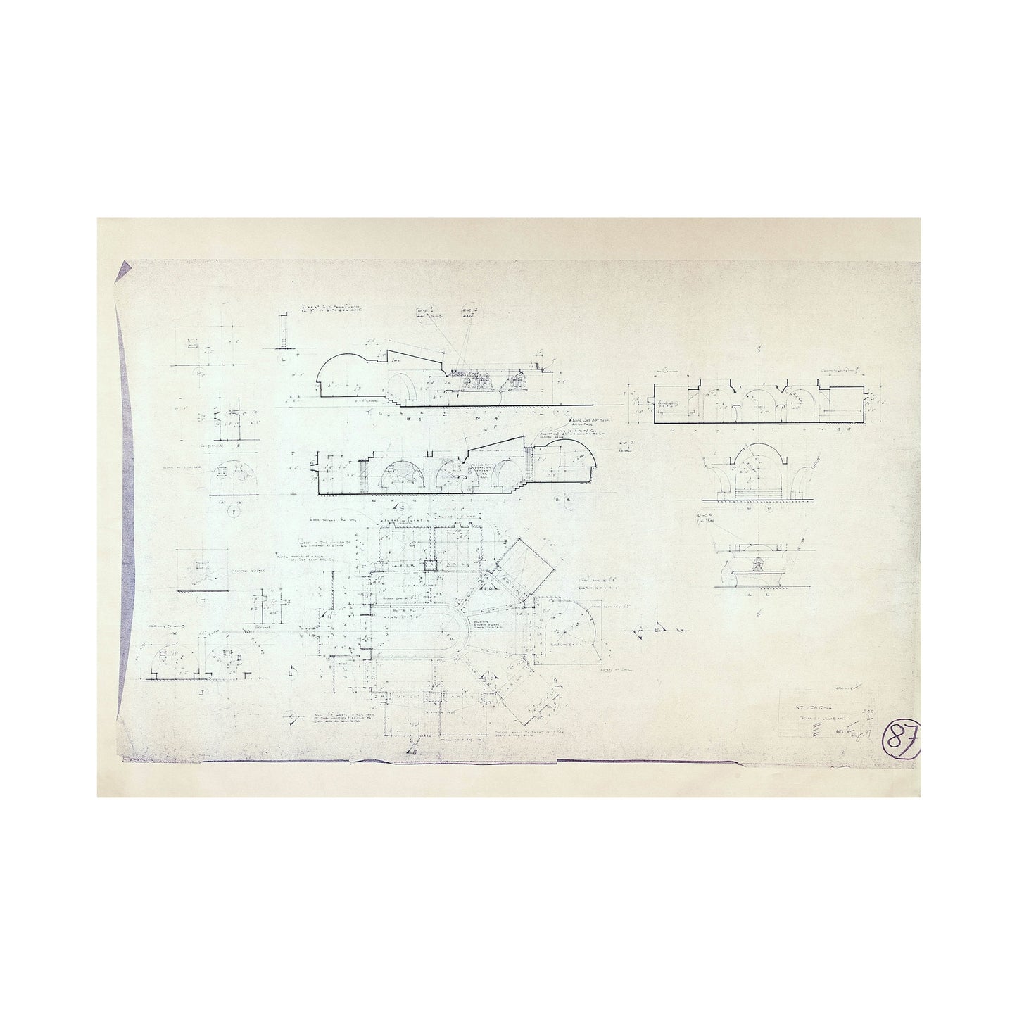 Star Wars Lucasfilm Original Mos Eisley Cantina Blueprint