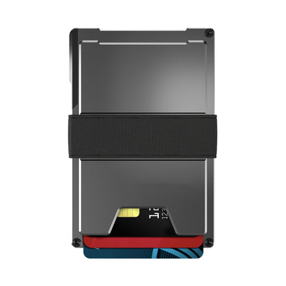 Statik Wallet Black Aluminum