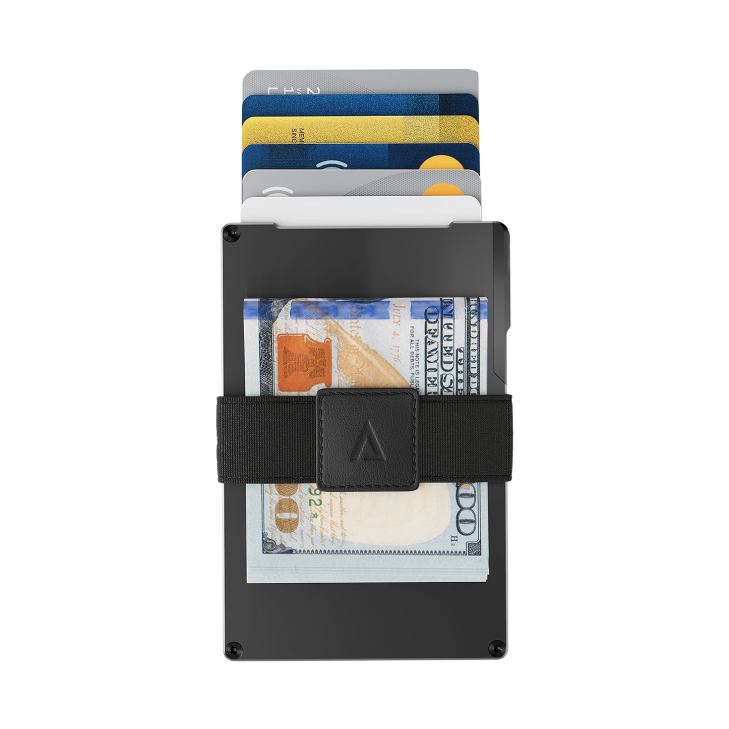 Statik Wallet Black Aluminum