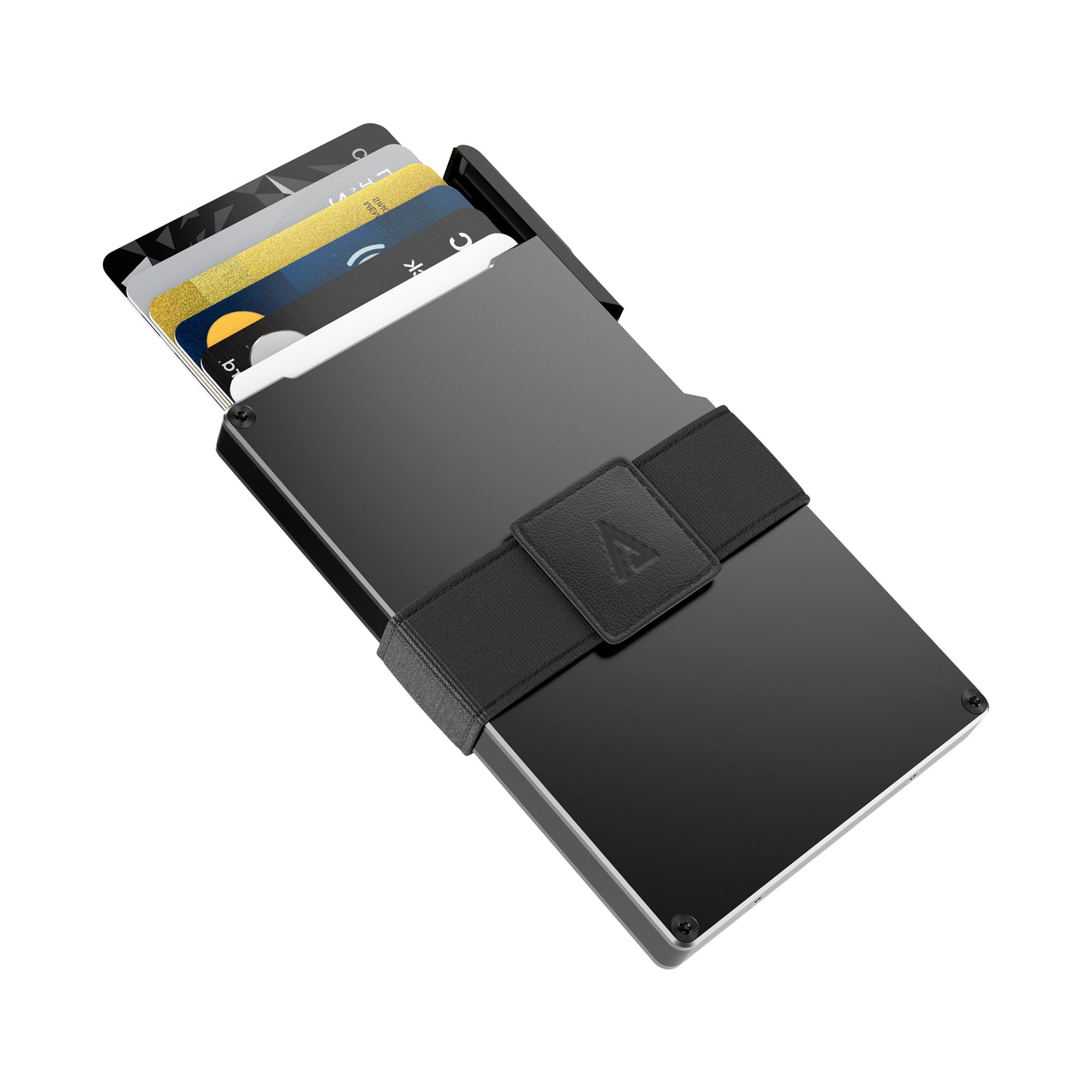 Statik Wallet Black Aluminum