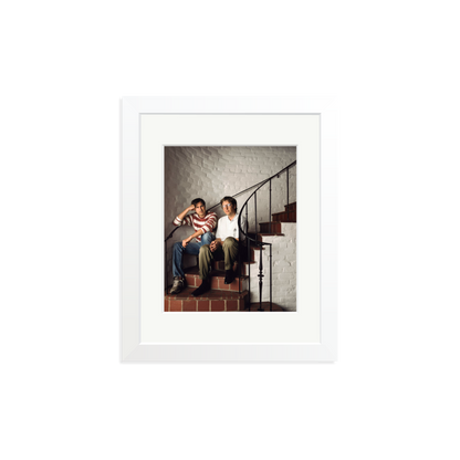 Steve Jobs & Bill Gates Framed Print