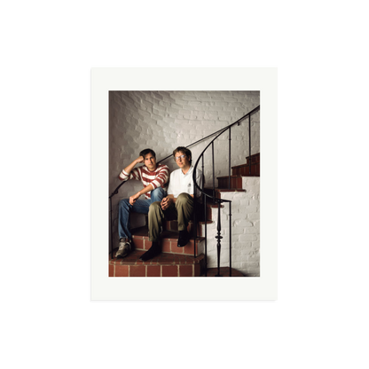 Steve Jobs & Bill Gates Framed Print