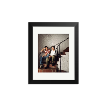 Steve Jobs & Bill Gates Framed Print