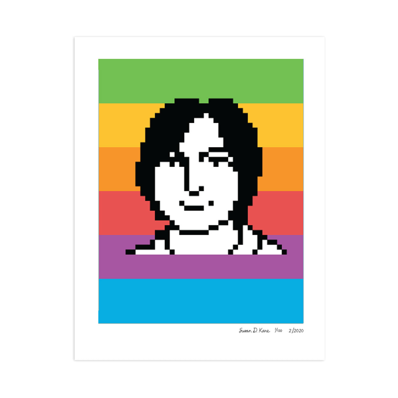 Steve Jobs 1983 Print