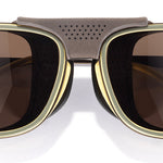 Sunski Ferrata Sunglasses - Olive Citrine Amber