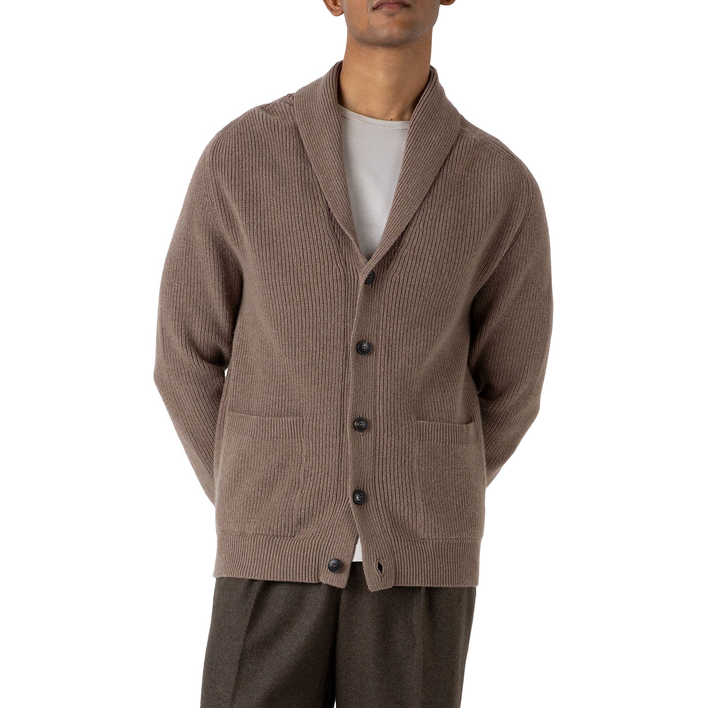 Sunspel Cashmere & Lambswool Cardigan