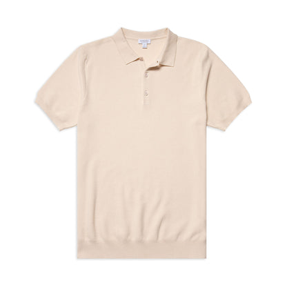 Sunspel Knit Polo Shirt