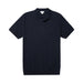 Sunspel Knit Polo Shirt - Navy