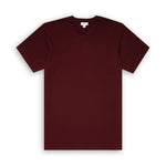 Sunspel Riviera T-Shirt - Maroon