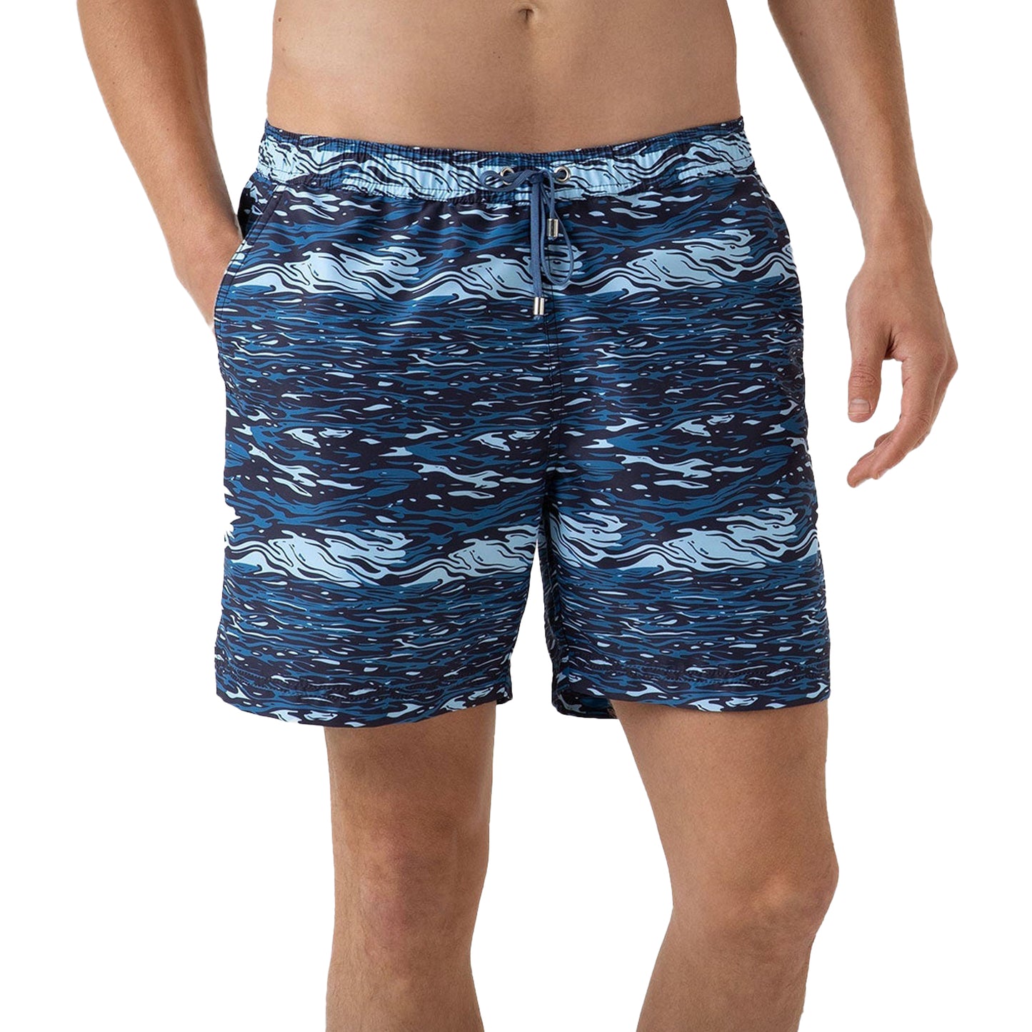 Sunspel Bluestone Ocean Water Swim Shorts