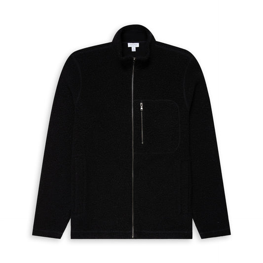 Sunspel Wool Fleece Jacket