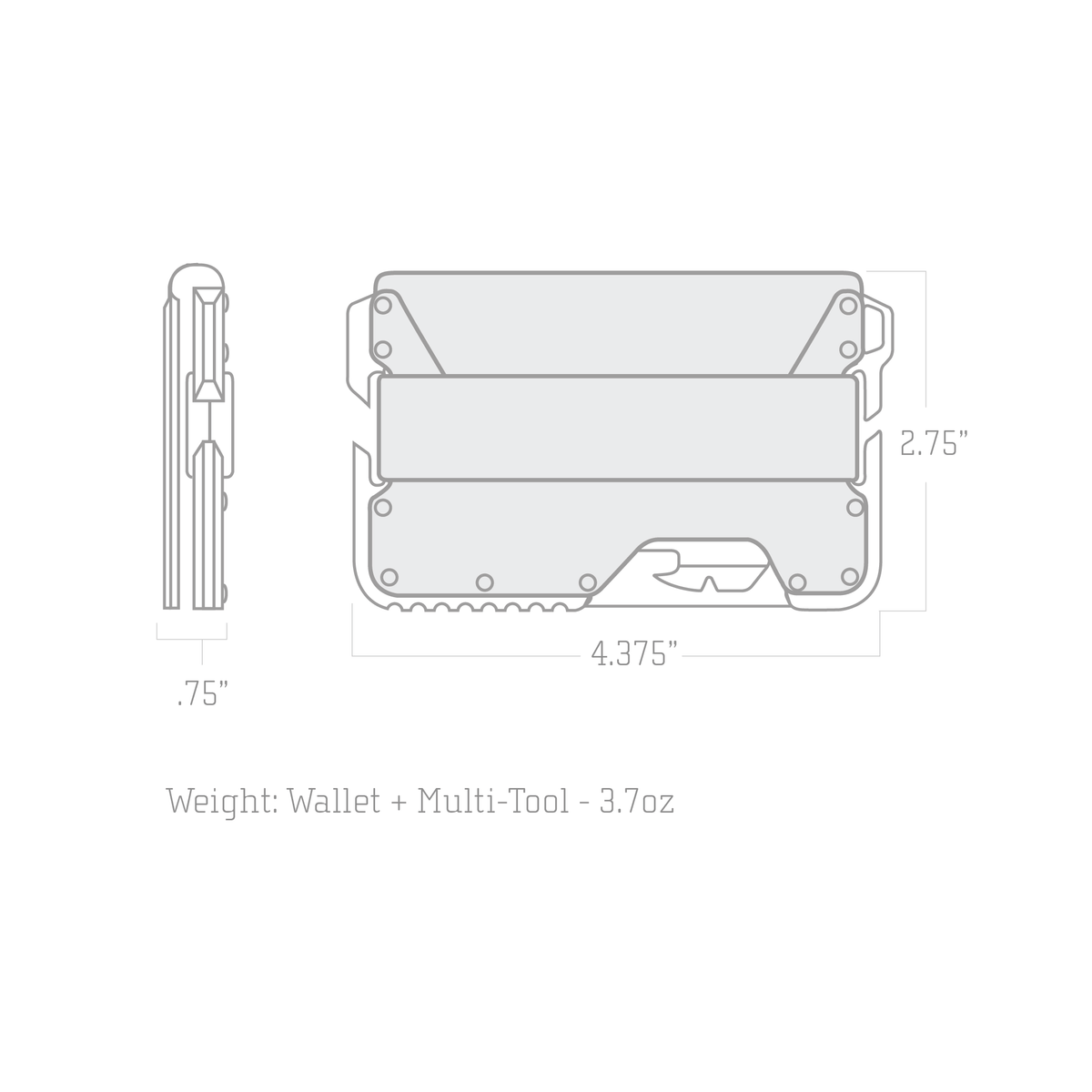 Dango T01 Tactical Bifold Wallet Spec-Ops