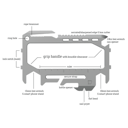 Dango T01 Tactical Bifold Wallet Spec-Ops
