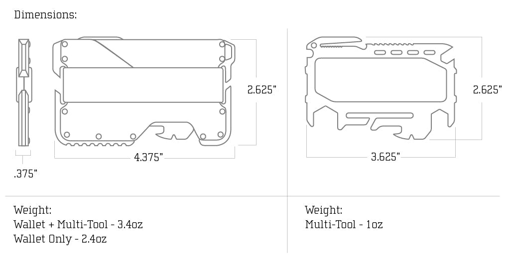 Dango T01 Spec-Ops Tactical Wallet