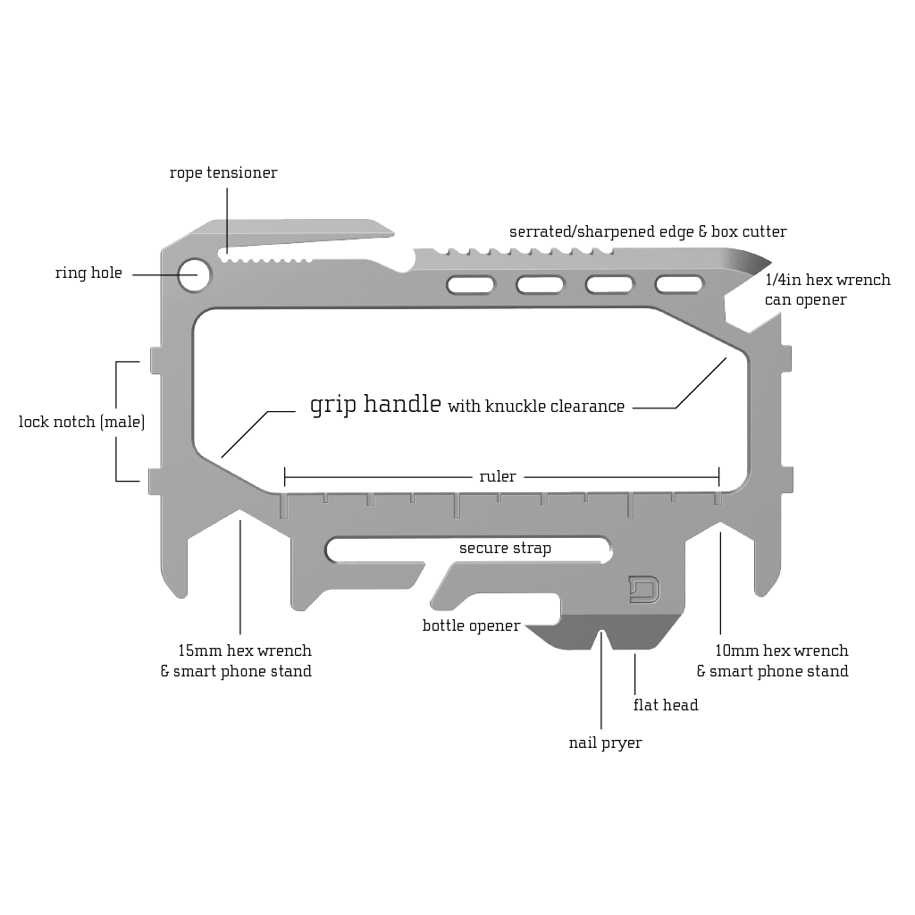 Dango T01 Spec-Ops Tactical Wallet