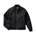 Taylor Stitch Insulated Bomber Jacket - Coal Dry Wax