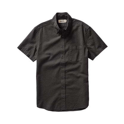 Taylor Stitch Faded Black Seersucker Jack Shirt