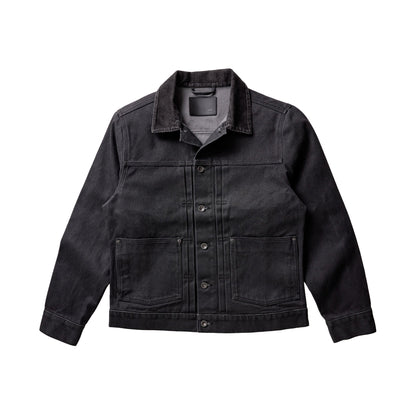 Taylor Stitch Coal Chipped Canvas Ryder Jacket