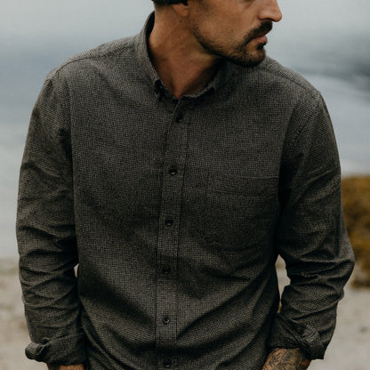 Taylor Stitch Dark Houndstooth Jack Shirt