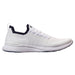 APL TechLoom Breeze White & Navy Sneakers - WHITE / NAVY