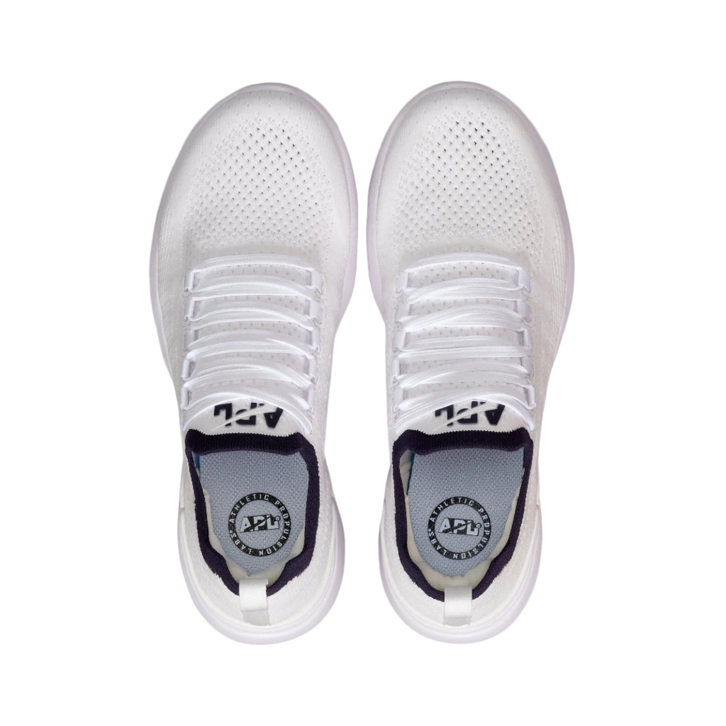 APL TechLoom Breeze White & Navy Sneakers