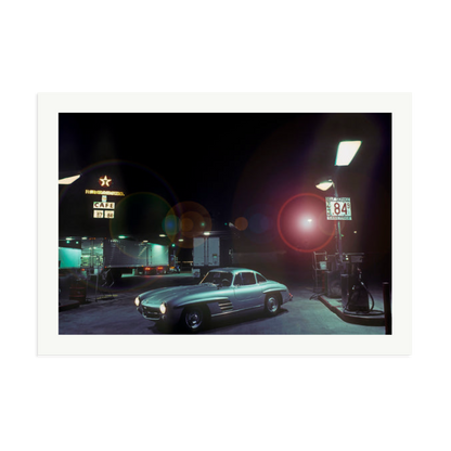 The Gas Station Framed Print