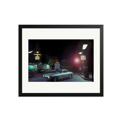 The Gas Station Framed Print