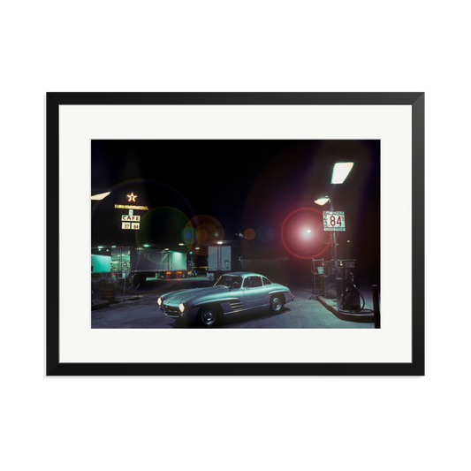 The Gas Station Framed Print