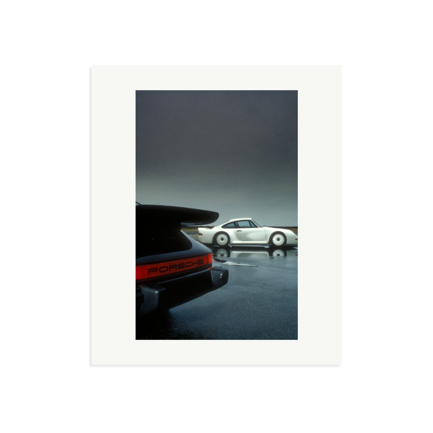 Porsche Test Track Framed Print