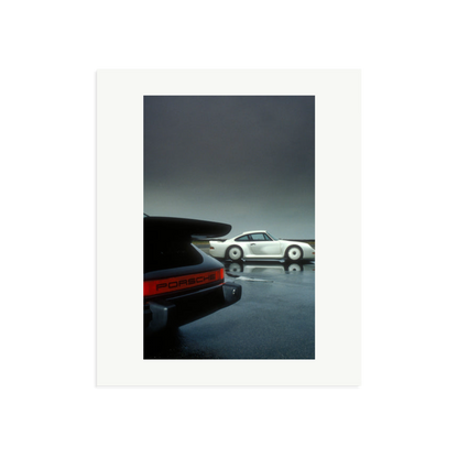 Porsche Test Track Framed Print