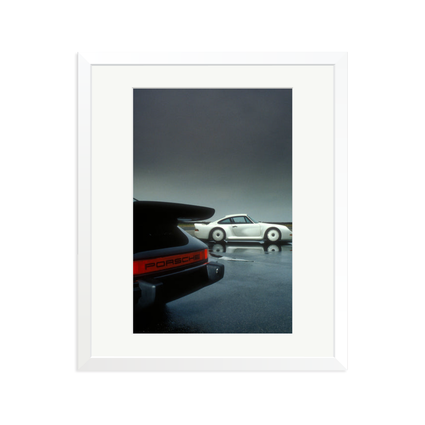 Porsche Test Track Framed Print