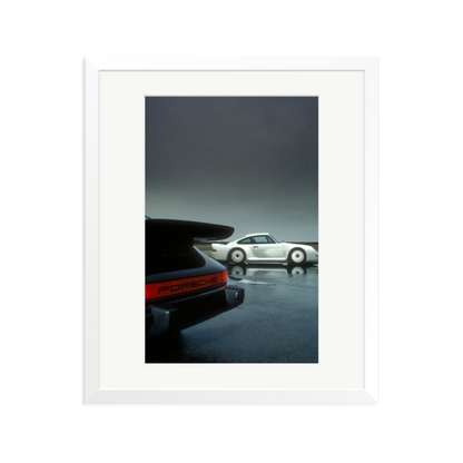 Porsche Test Track Framed Print