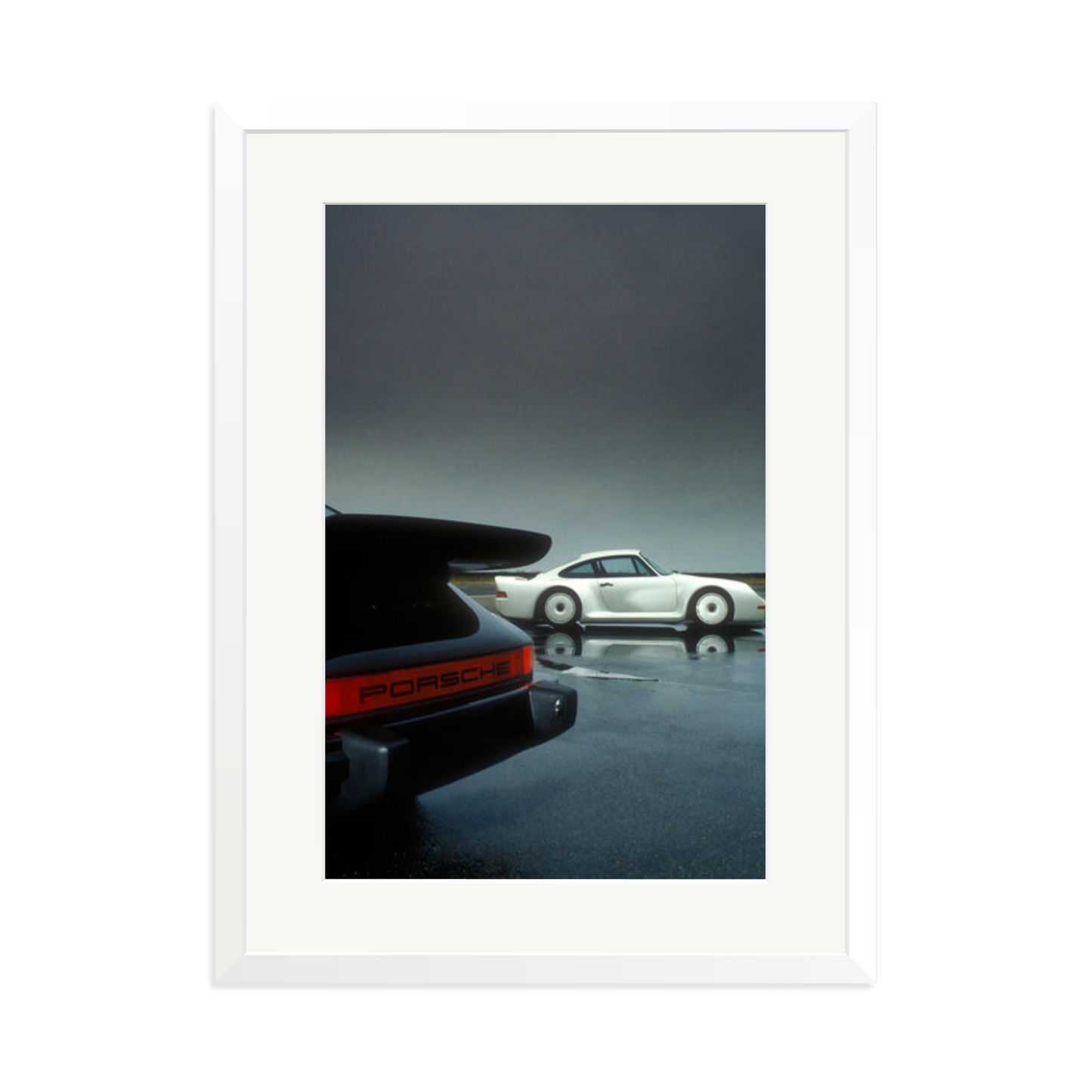 Porsche Test Track Framed Print