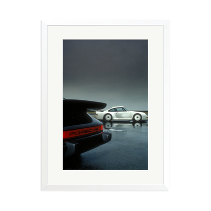 Porsche Test Track Framed Print