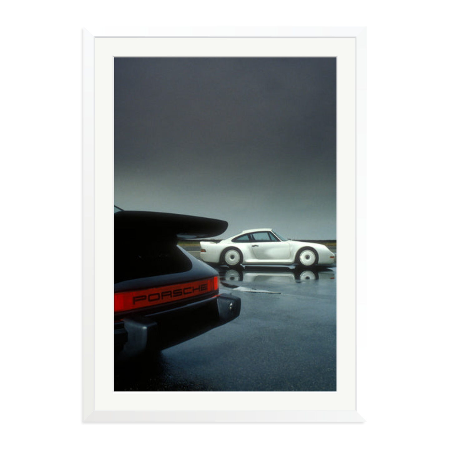 Porsche Test Track Framed Print