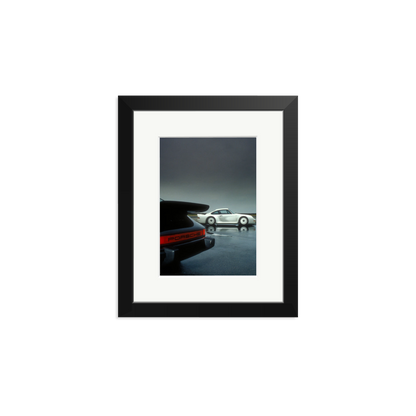 Porsche Test Track Framed Print