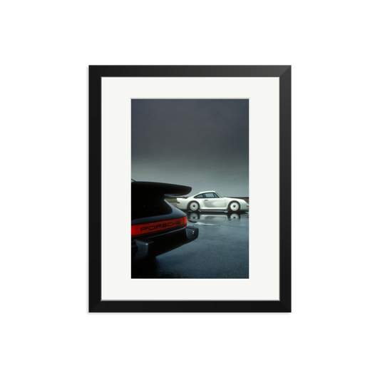 Porsche Test Track Framed Print
